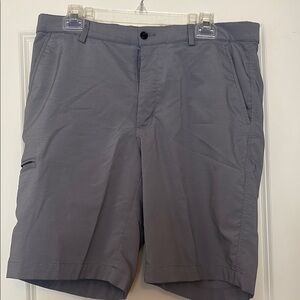 Greg Norman Collection Gray Flat Front Shorts